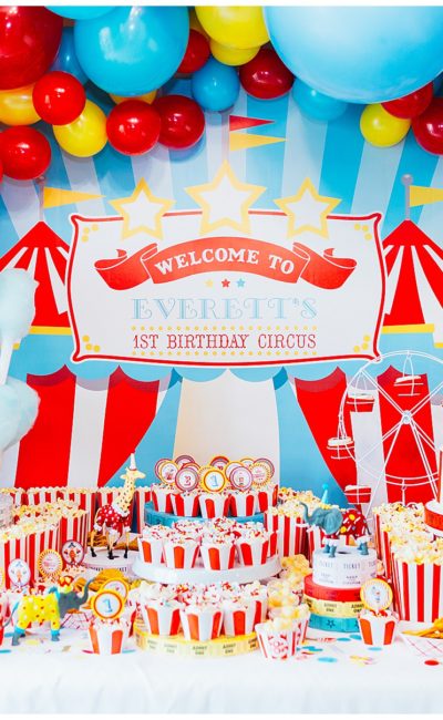 Come ONE Come All | Circus 1st Birthday Party| Everett Turns One!
