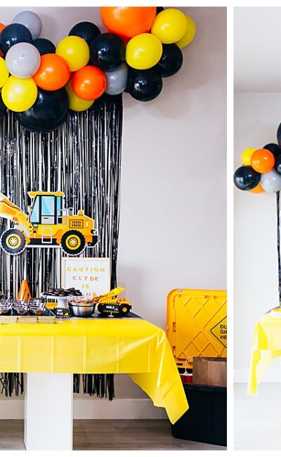 Clyde’s 4th Birthday | Construction Birthday Party | I Dig Being Four